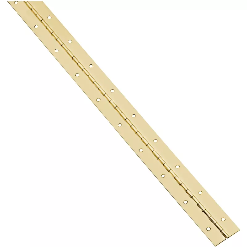 1-1/16 X 30 In. Brass Continuous Hinge