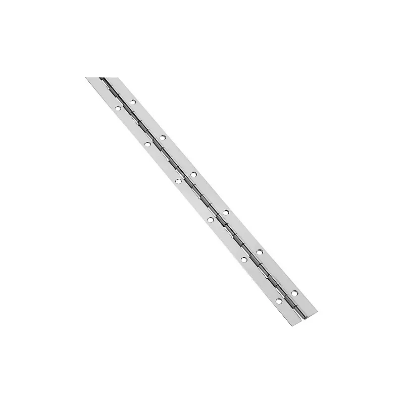 1-1/16 X 48 In. Nickel Continuous Hinge