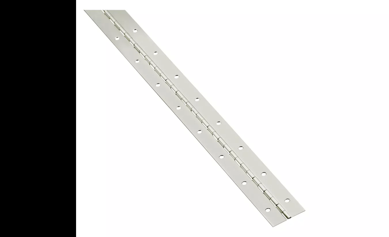 1-1/2 X 30 In. Nickel Continuous Hinge