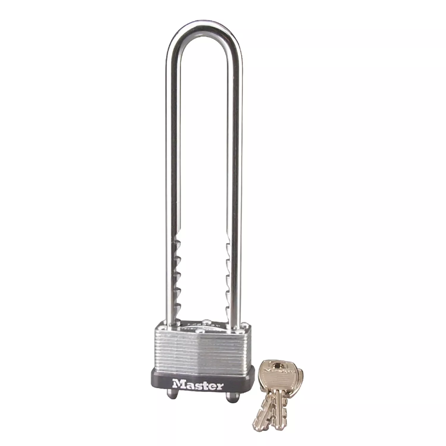 1-3/4 In. Padlock With 5-3/8 In. Long Adjustable Shackle Bike Lock