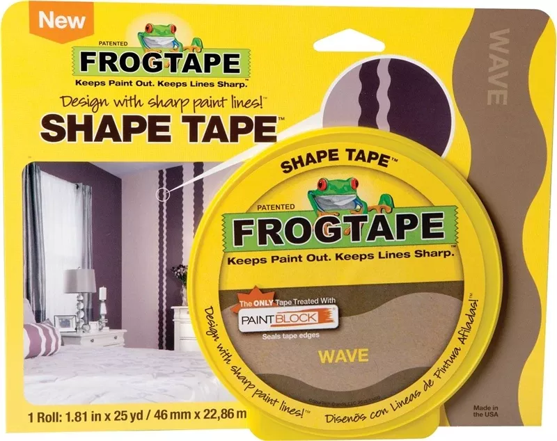 1.81" X 25 Yd Wave Shape Masking Tape - Model 282547