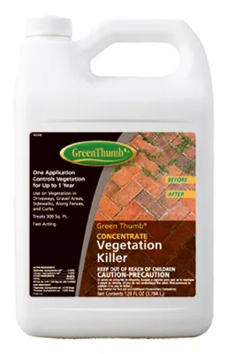 1-gallon Concentrate Vegetation Killer For Effective Weed Control