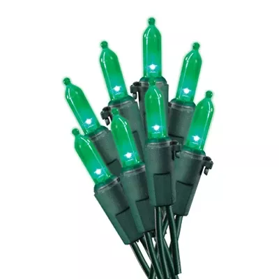 100lgt Led Green Mini Set