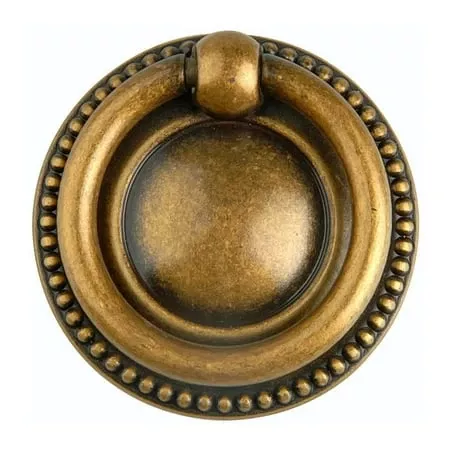 101613 Polished Nickel Drawer Pull With Swarovski Crystal Accent
