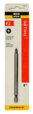 #2 Phillips 4 In. Screwdriver Bit