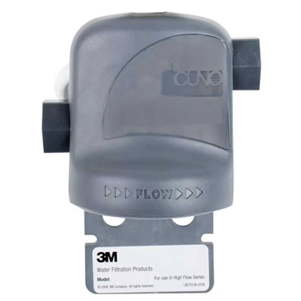 3M Water Filtration 3/8" FNPT, Valve-in-head, w/ Shroud and Flow Control