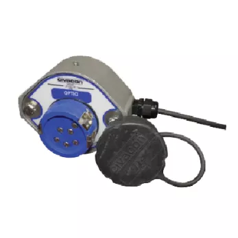 4133-4133 - API Optic Pattern Socket, 3 J-Slots with 6 Pins (Blue)