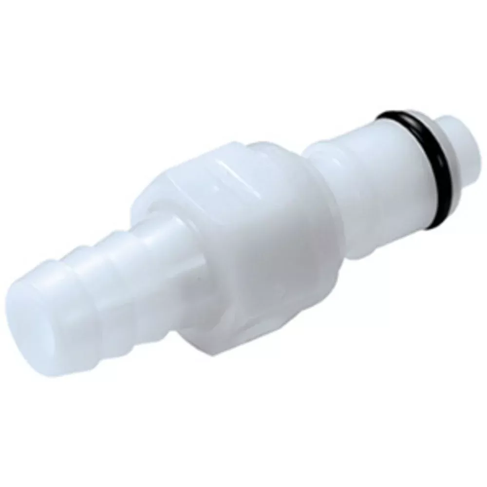42700 NSF Valved In-Line Hose Barb Coupling Insert 3/8 ID Barb