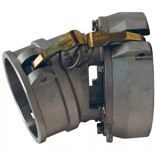 4501ASSM - API Two-Piece Drop Adapter with Sight Glass