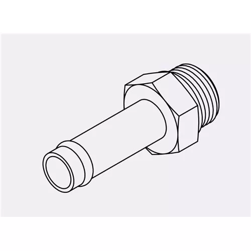 4604-20-20 - 20 Beaded Hose to O-Ring