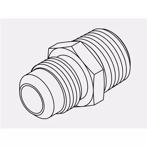 48-12-12 - 12MSAE-12MP SAE 45° Tube to Pipe