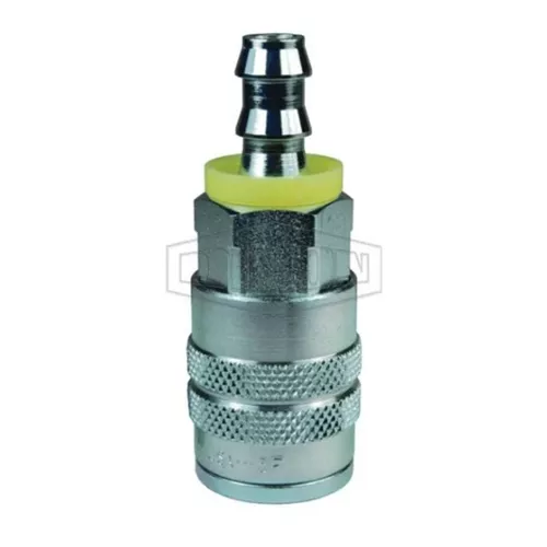 4FB4 - F-Series Pneumatic Manual Push-Loc Hose Barb Coupler