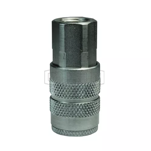 4FF4-S - F-Series Pneumatic Manual Female Threaded Coupler