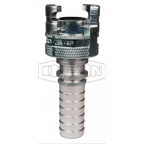 4PS4 - Dual-Lock P-Series Thor Interchange Hose Barb Coupler