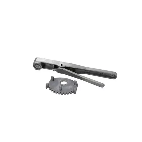 500-207-23-10 - 2-3" Aluminum Handle Assy 10P with 9/16" Insert & Aluminum Handle Plate