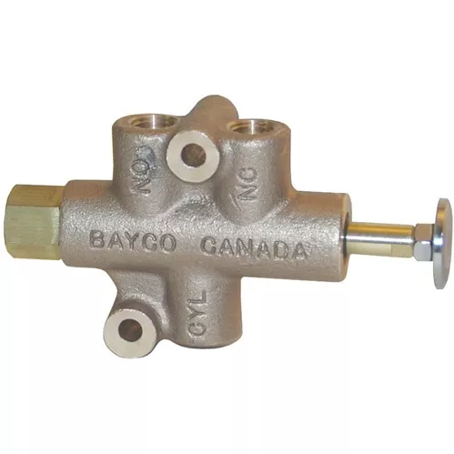5000AI - Air Interlock Valve Button Plunger Pneumatic