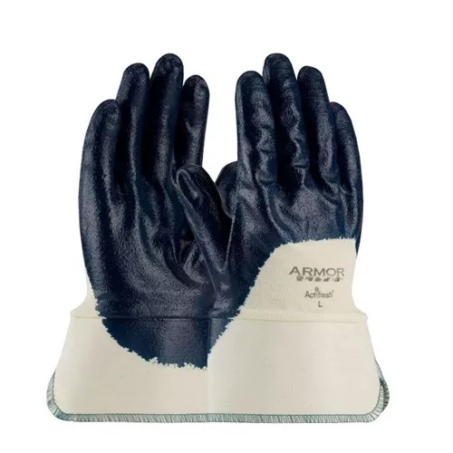 56-3175/XL - ArmorLiteExtra Large Nitrile Dipped Glove with Interlock Liner and Textured Finish on Palm, Fingers & Knuckles - Safety Cuff