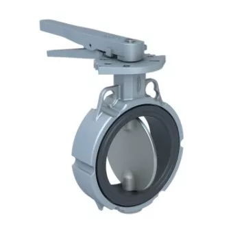 6-780-001500 - 6"Butterfly Valve UltraSphere 780 Iron Disc Buna Seat