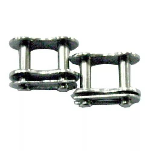 #60 Stainless Steel Roller Chain Connecting Link (2 Per Bag)