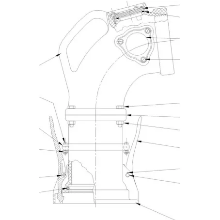 60ASF - Side Seal Delivery Elbow w/Female NPT Inlet