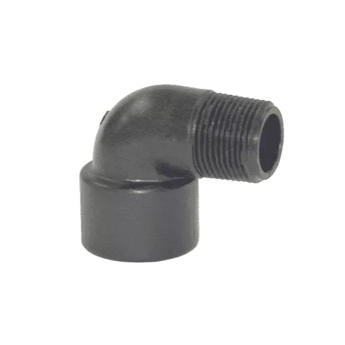 62199 - Schedule 80 Threaded Polypropylene 90° Street Elbow