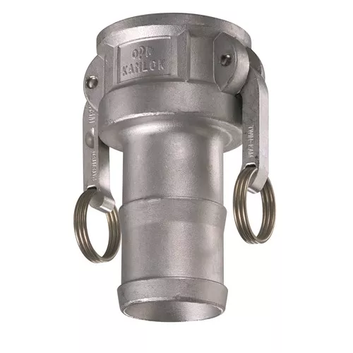 633C-SS07 -Part CCoupler x Hose Shank Stainless Steel