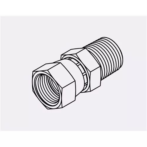 6505-08-06 - 08FJX-06MP JIC Swivel to Pipe
