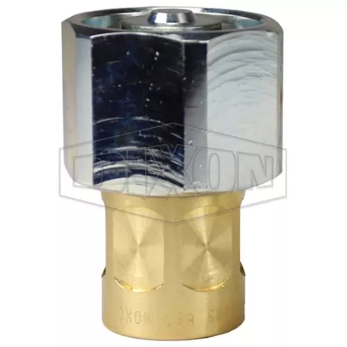 6WF6-B-HN - W-Series Wingstyle Hex-Nut Female Threaded Coupler