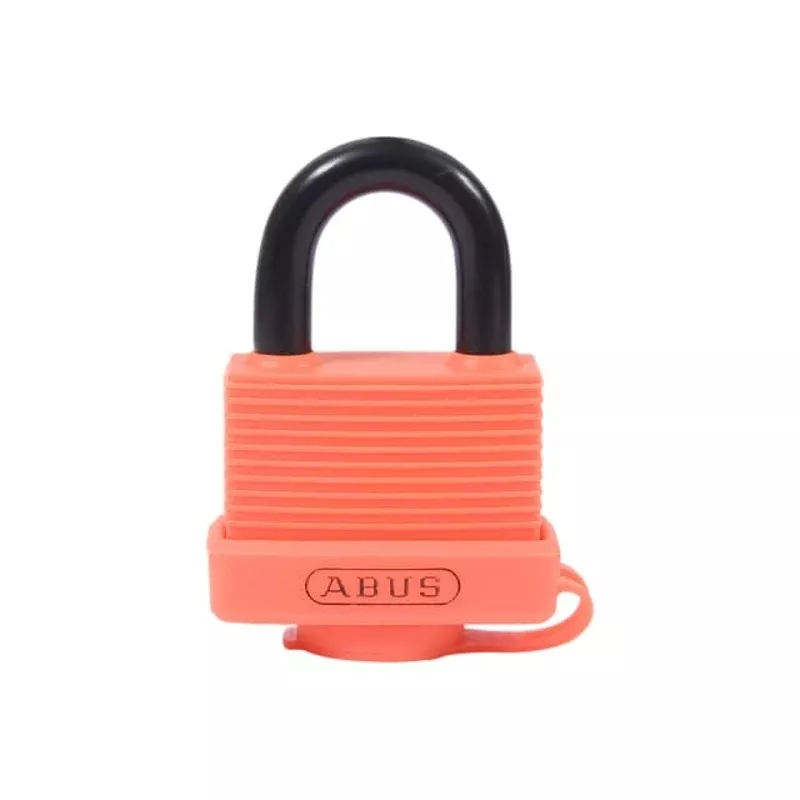 70AL/45mm Aluminium Padlock Orange Keyed Alike 6401
