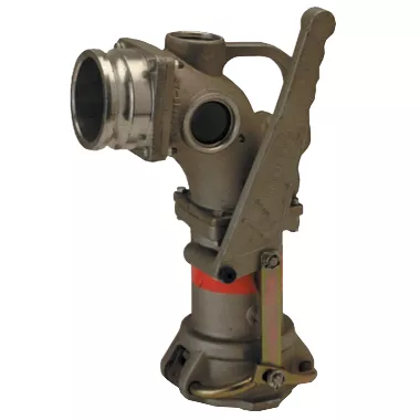70TT - 4" Shut-Off Delivery Elbow w/Adaptor Inlet