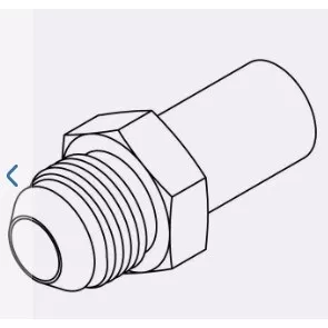 7625-08-16 - 08MJ-16MM METRIC STANDPIPE