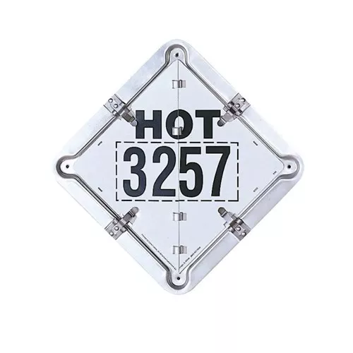 81-3257 - Hot Flip Placard System with 3257 imprinted