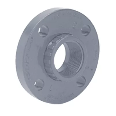 855-030C - 3"CPVC Injected Van Stone Style 150# Flange fpt (Two Piece)