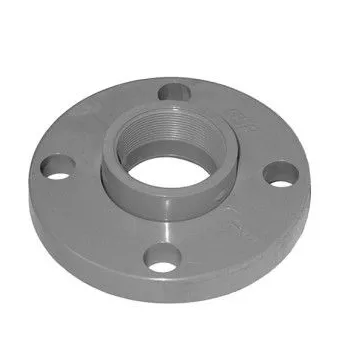 855-040 - 4"PVC Injected Van Stone Style 150# Flange fpt (Two Piece)