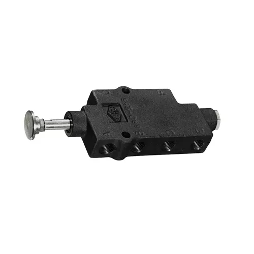 880-256-01 - ¼" - 1" Button Six-way Air Valve