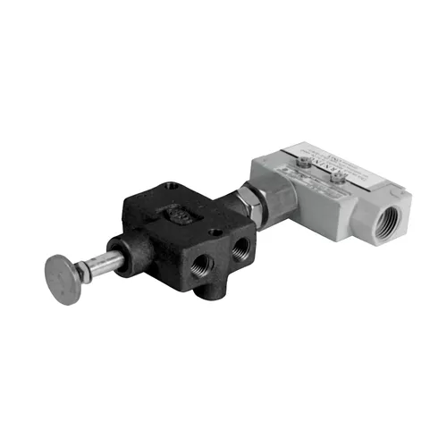 88015501 - Air Interlock with Limit Switch ¼" - 1" Button
