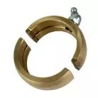 9902.1710 1-1/2" (1.904" ID) Split Bronze BRG Insert with Fitting