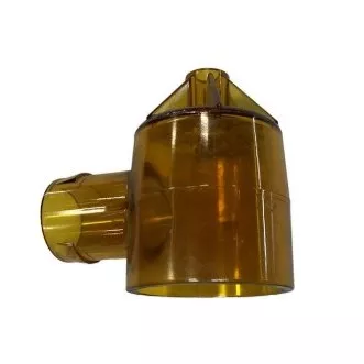 A111C - 1 Port Amber/Clear Housing