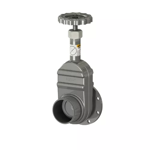 AAG1003 - 3" Manual Gate Valve – TTMA Flange x 3" Threaded Pipe