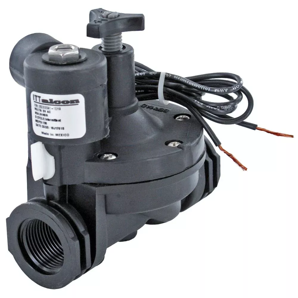 Alcon 05EB009A1-1EHA Solenoid Valve N.C. with Flow Control 3/4 FPT 24V