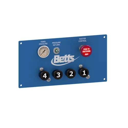 AP22A4-AABN - 4 Compartment - Style A: Master Control, Gauge, Indicator and Manifold Distributor Valves