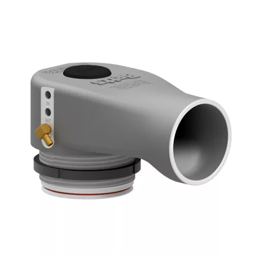 AVT3.5ALTS - 3.5" Aluminum Pneumatic Vapor Valve Threaded Mount