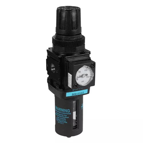 B08-02AG - Wilkerson FRLs B08-Series Miniature Filter/Regulator
