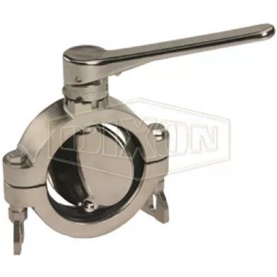 B5102E100-A - B5102-Series Butterfly Valve Clamp End