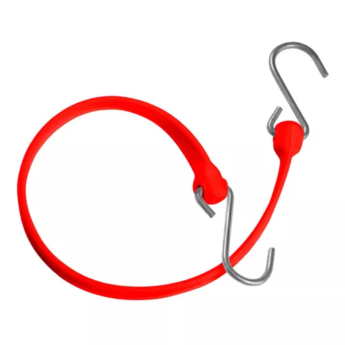 BBS12GR - 12"Red Poly Strap w/Galvanized Hooks