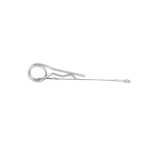 BD-SFPIN-LAN - Safety Pin With Steel Lanyard