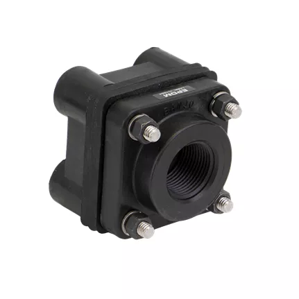BF100 - 1" X 1" Threaded Bolted Tank Flange With EPDM Gasket