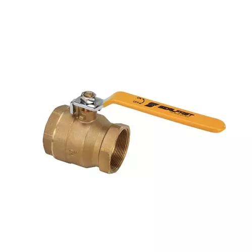 BFV 400400B - 4"Brass Full Bore 2 Piece 600 WOG/CWP Ball Valve