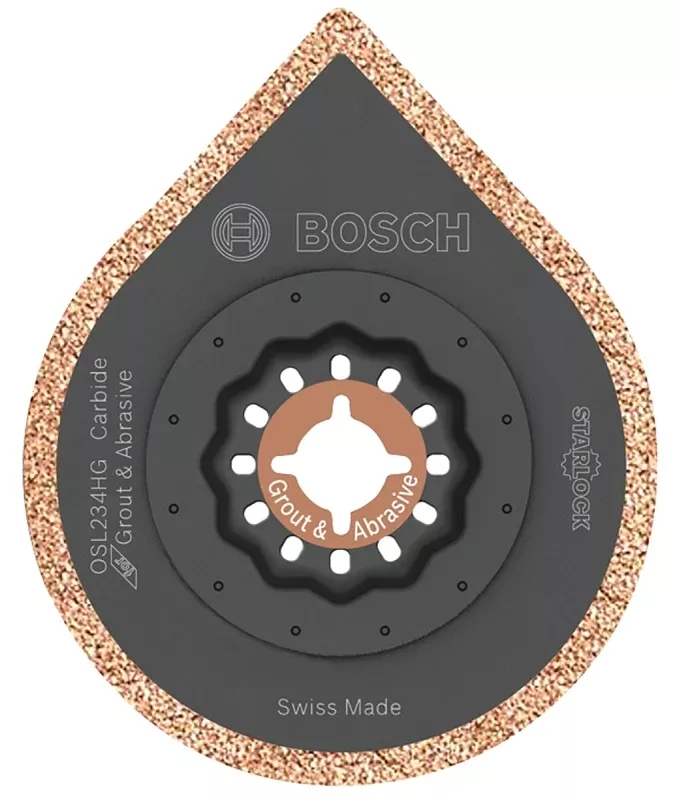 Bosch Starlock OSL234HG Oscillating Blade, 2-3/4 in, Carbide