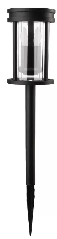 Boston Harbor 27097 Solar Flickering Light, Nickel-Metal Hydride Battery, AA Battery, 3-Lamp, LED Lamp, Plastic Fixture, Pack of 12